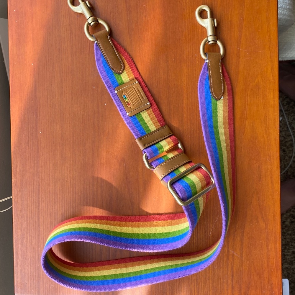 Coach 2021 Pride 🌈 purse strap